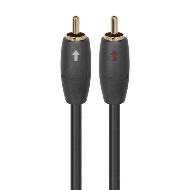 AudioQuest Alpha-Snake RCA > RCA i-Pack - ASNAKEI0.5M 0.5 m = 1 ft 7 in