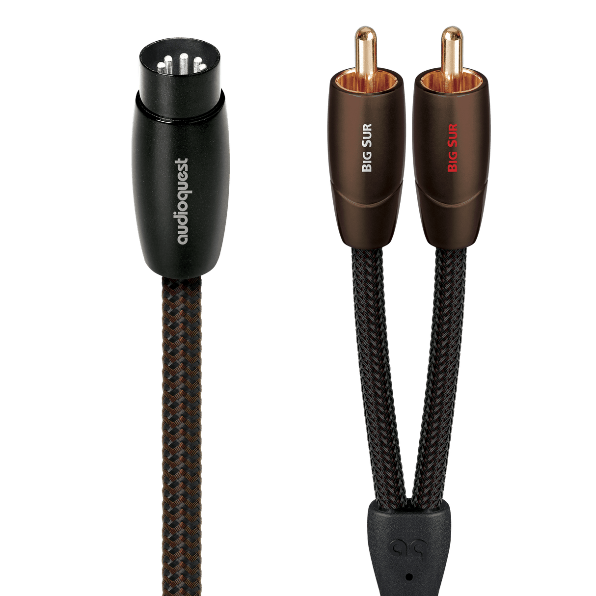 AudioQuest Big Sur 5 Pin DIN > RCA - BIGSUR0.6DR 0.6 m = 1 ft 11 in