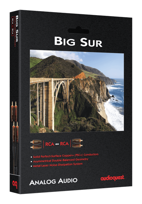 AudioQuest Big Sur RCA > RCA Recertified - BIGSUR0.6R 0.6 m = 1 ft 11 in