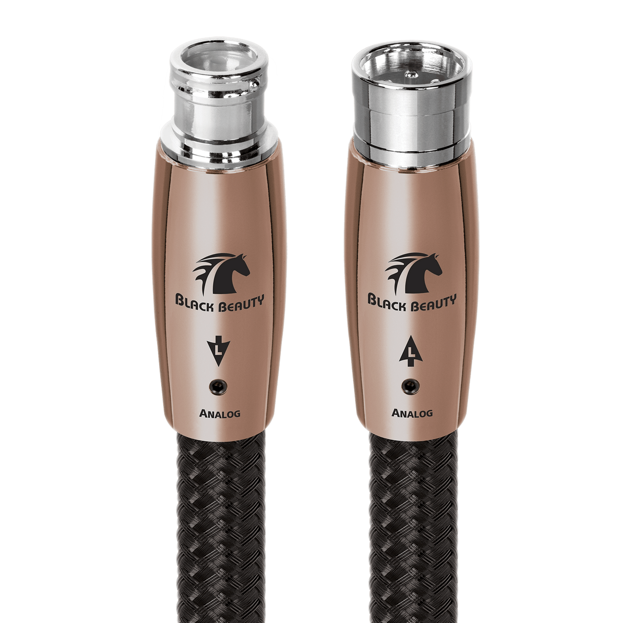 AudioQuest Black Beauty XLR > XLR - ICBBEAUTYXLR060 0.6 m = 1 ft 11 in Pair