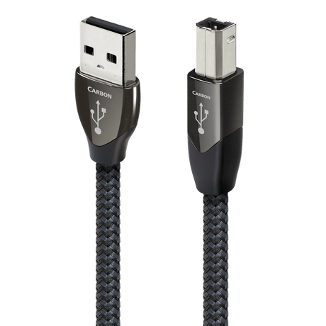 AudioQuest Carbon USB A > B - 65 - 089 - 12 0.75 m = 2 ft 6 in