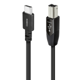 AudioQuest Carbon USB - C > B - USBCAR201.5CB 1.5 m = 4 ft 11 in