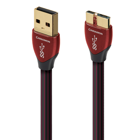 AudioQuest Cinnamon USB - A 3.0 > Micro B 3.0 - USBCIN30.75MI 0.75 m = 2 ft 6 in