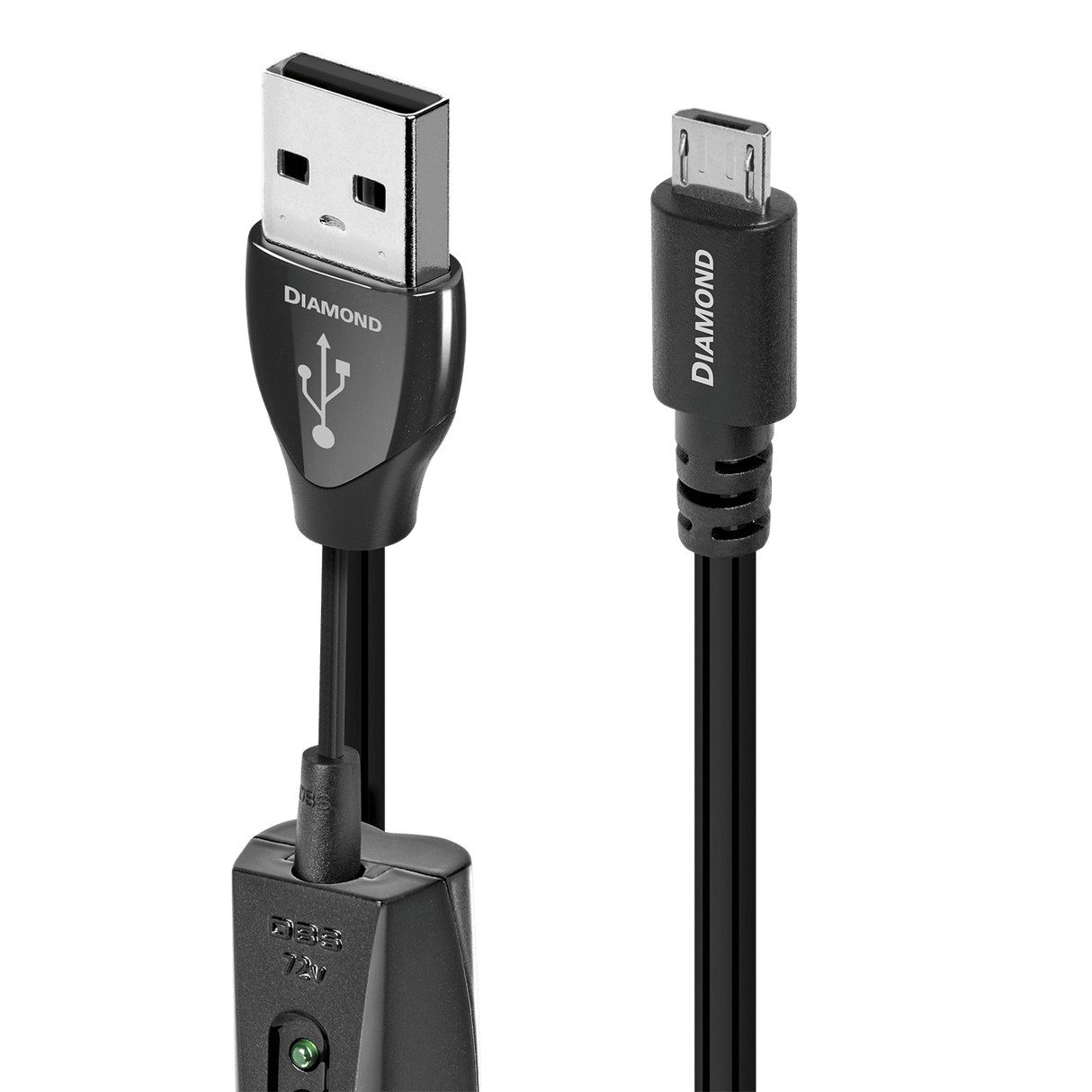 AudioQuest Diamond USB - A > Micro B 2.0 - USBDIA20.75MI 0.75 m = 2 ft 6 in