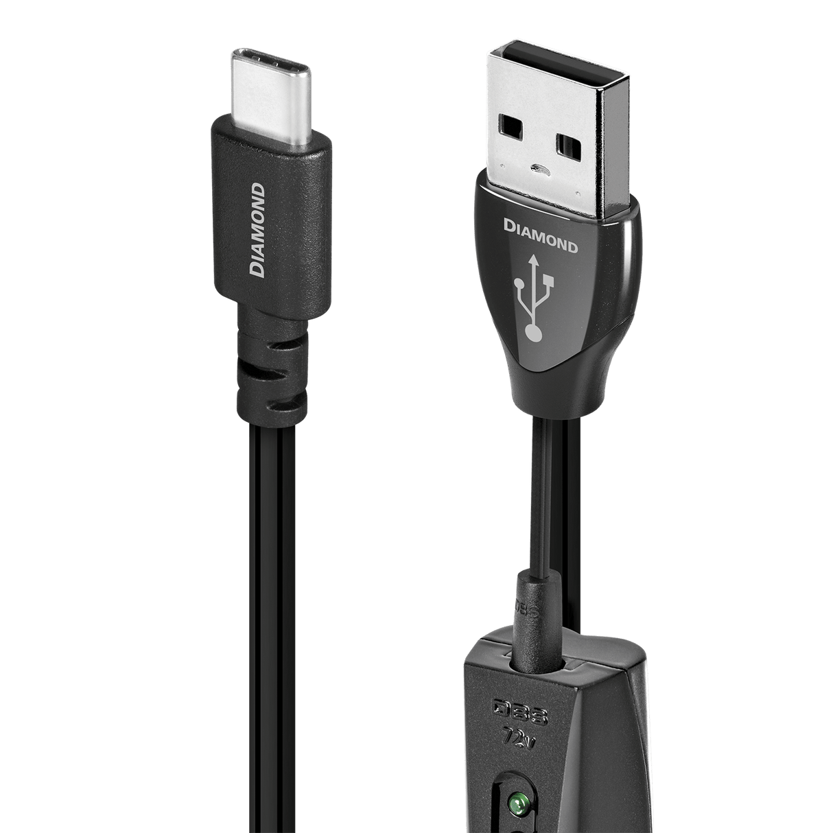 AudioQuest Diamond USB - C > A - USBDIA20.75CA 0.75 m = 2 ft 6 in