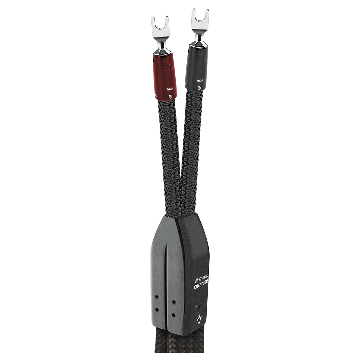 AudioQuest Dragon BiWire COMBO - DRAGONBW12SM 12 ft = 3.6 m Pair 2 x Multi - Spades > 4 x Multi - Spades