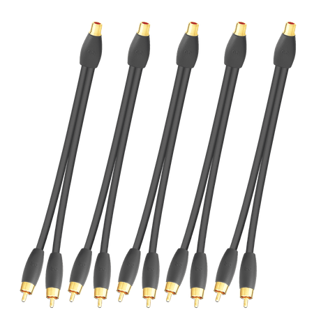 AudioQuest FLX - X F22M RCA Splitter i - Pack - F22M - FLX - AI