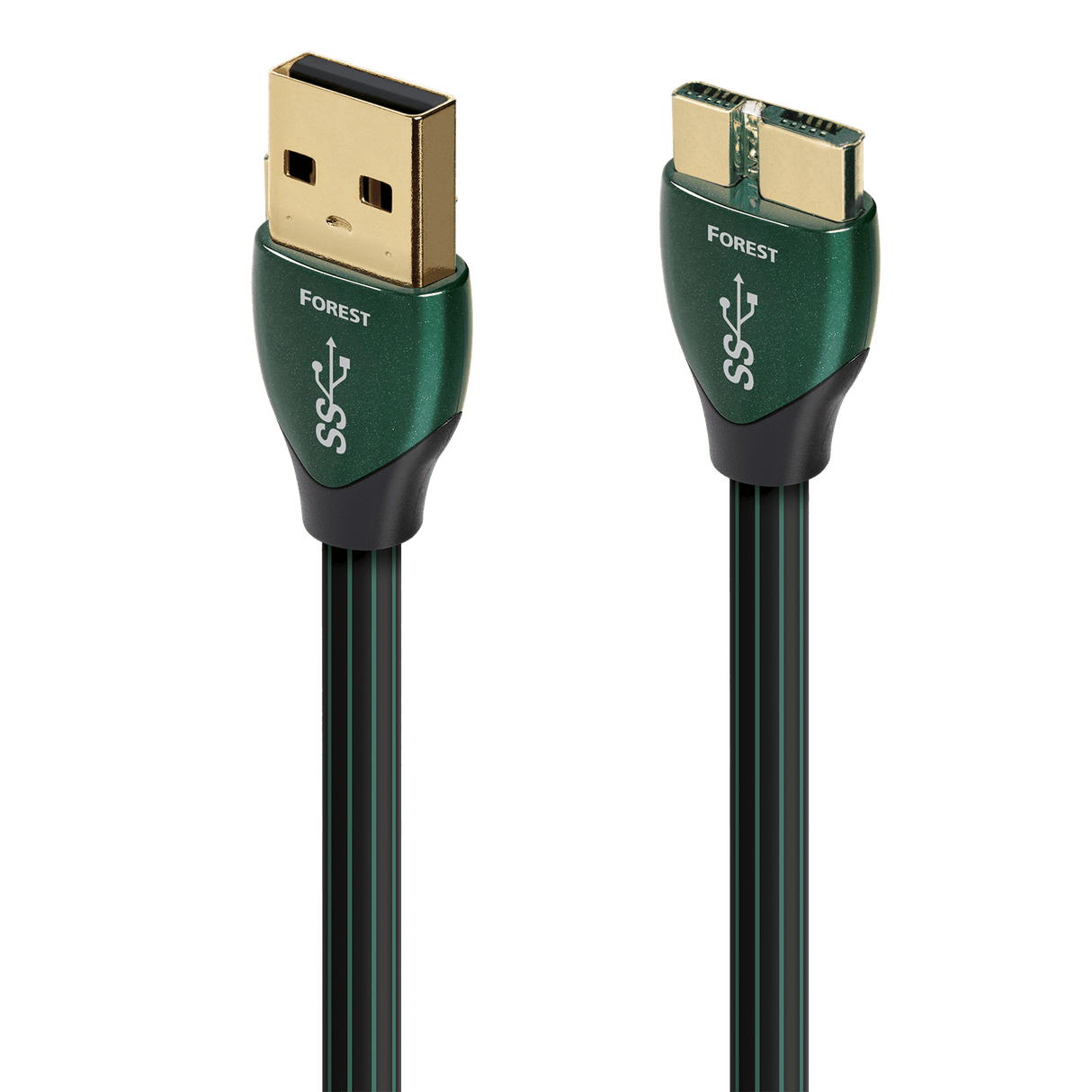 AudioQuest Forest USB - A 3.0 > Micro B 3.0 - USBFOR30.75MI 0.75 m = 2 ft 6 in