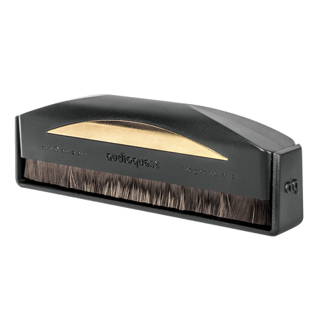 AudioQuest Gold Anti - Static Record Brush - AQASRECORDBRUSH