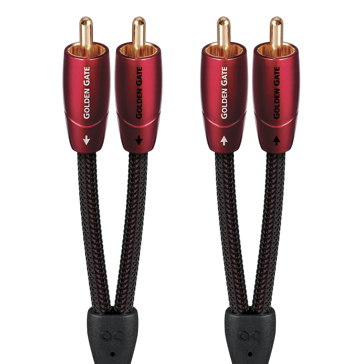 AudioQuest Golden Gate RCA > RCA i - Pack - GOLDG0.6RI 0.6 m = 1 ft 11 in