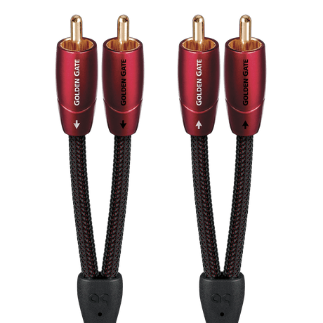 AudioQuest Golden Gate RCA > RCA i - Pack - GOLDG0.6RI 0.6 m = 1 ft 11 in