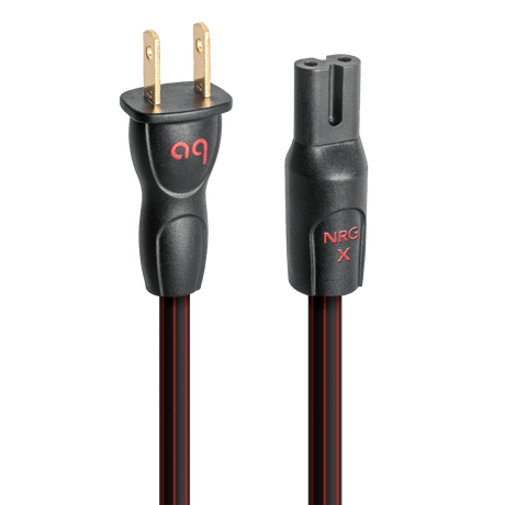 AudioQuest NRG - X2 i - Pack - NRGX2USC712I 0.3 m = 1 ft IEC - C7 (2.5 Amp)