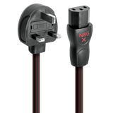 AudioQuest NRG - X3 - NRGX3UKC131M 1 m = 3 ft 3 in UK Plug > IEC - C13