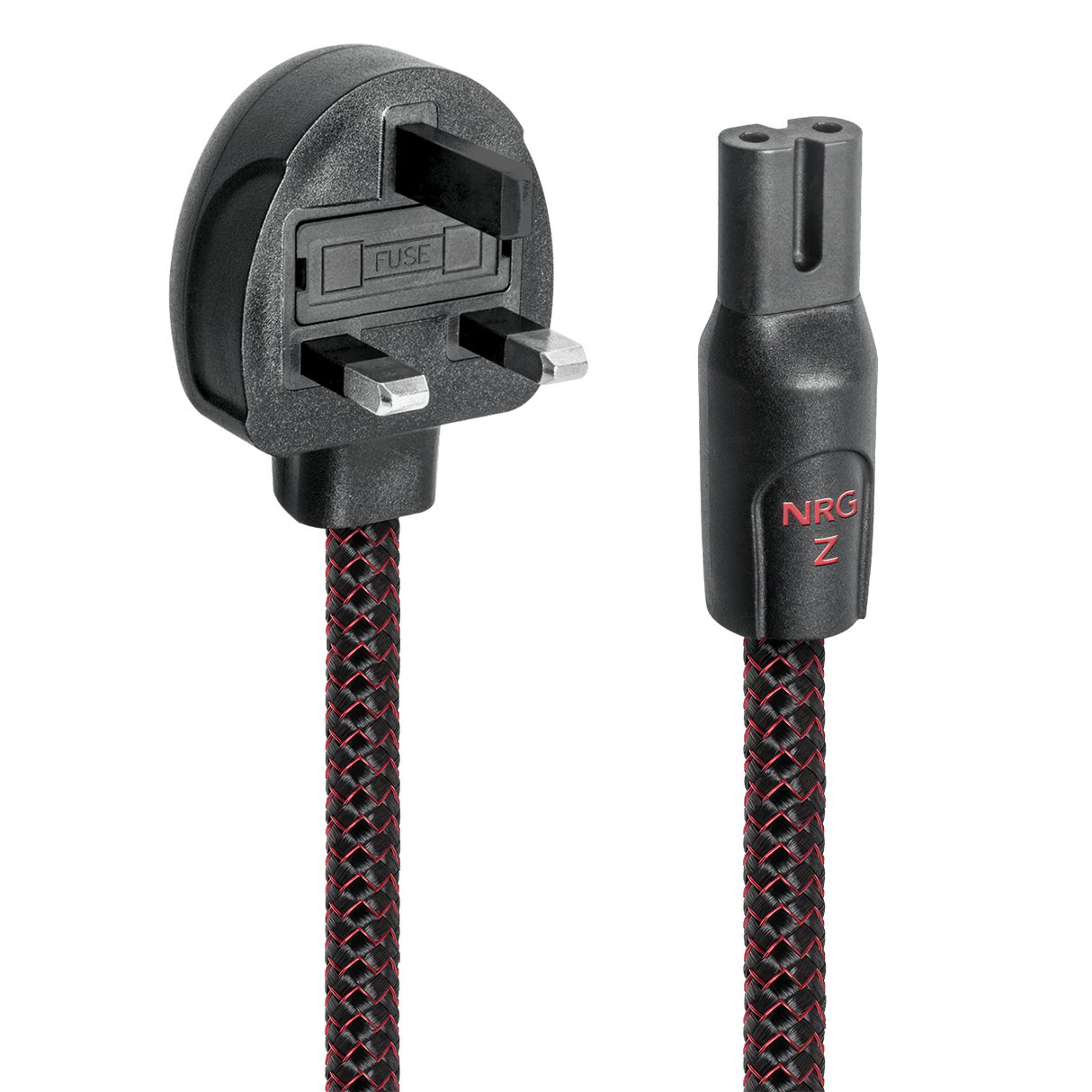 AudioQuest NRG - Z2 - NRGZ2UK01 1 m = 3 ft 3 in UK Plug > IEC - C7