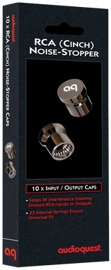 AudioQuest RCA Noise - Stoppers - CAPRCA10