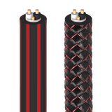 AudioQuest Red River - RRIVER328 328 ft = 100 m Black PVC with Red Stripes