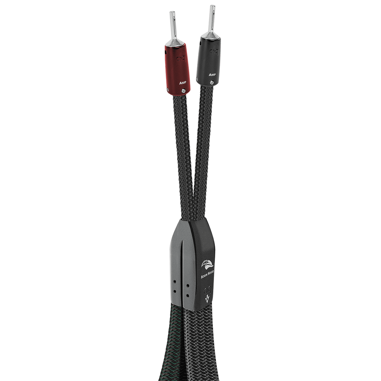 AudioQuest Robin Hood ZERO BiWire COMBO - RHOODZEROBW8SU 8 ft = 2.4 m Pair 2 x U - Spades > 4 x U - Spades