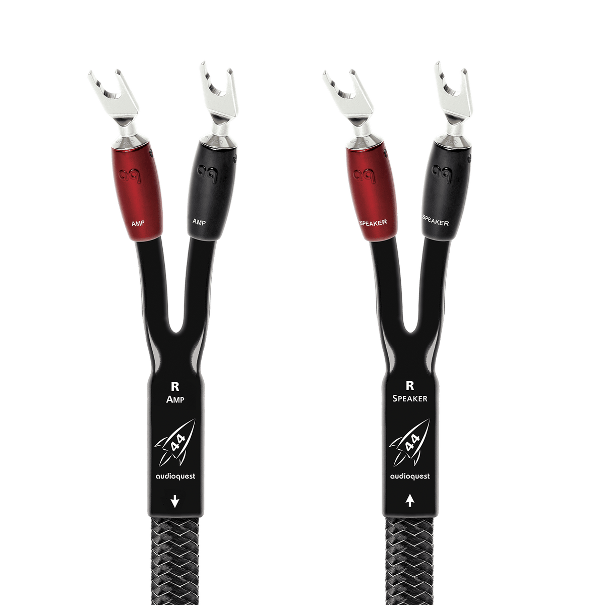 AudioQuest Rocket 44 Full-Range Speaker Cable w/ SureGrip 500 ...