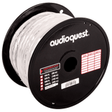 AudioQuest SLiP/DB - 14/2 - SLIPDB142100W 100 ft = 30 m White PVC with Silver Stripes