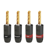 AudioQuest SureGrip® 300 Banana - BAN3004G Set of 4 Gold