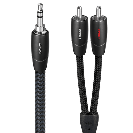 AudioQuest Sydney 3.5mm Mini > RCA - SYD0.6MR 0.6 m = 1 ft 11 in