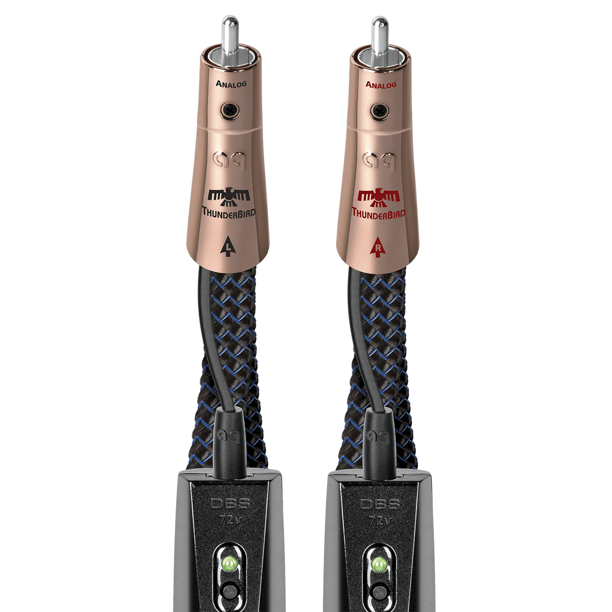 AudioQuest ThunderBird RCA > RCA - ICTBIRDRCA050 0.5 m = 1 ft 7 in Pair