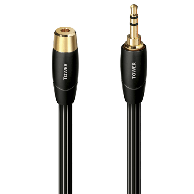 AudioQuest Tower 3.5mm Mini M > F Recertified - TOWER03MF 3 m = 9 ft 10 in