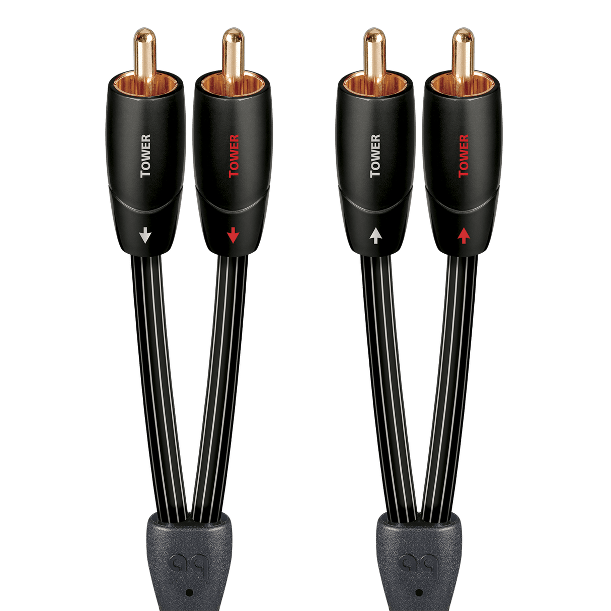 AudioQuest Tower RCA > RCA i-Pack - TOWER0.6RI 0.6 m = 1 ft 11 in