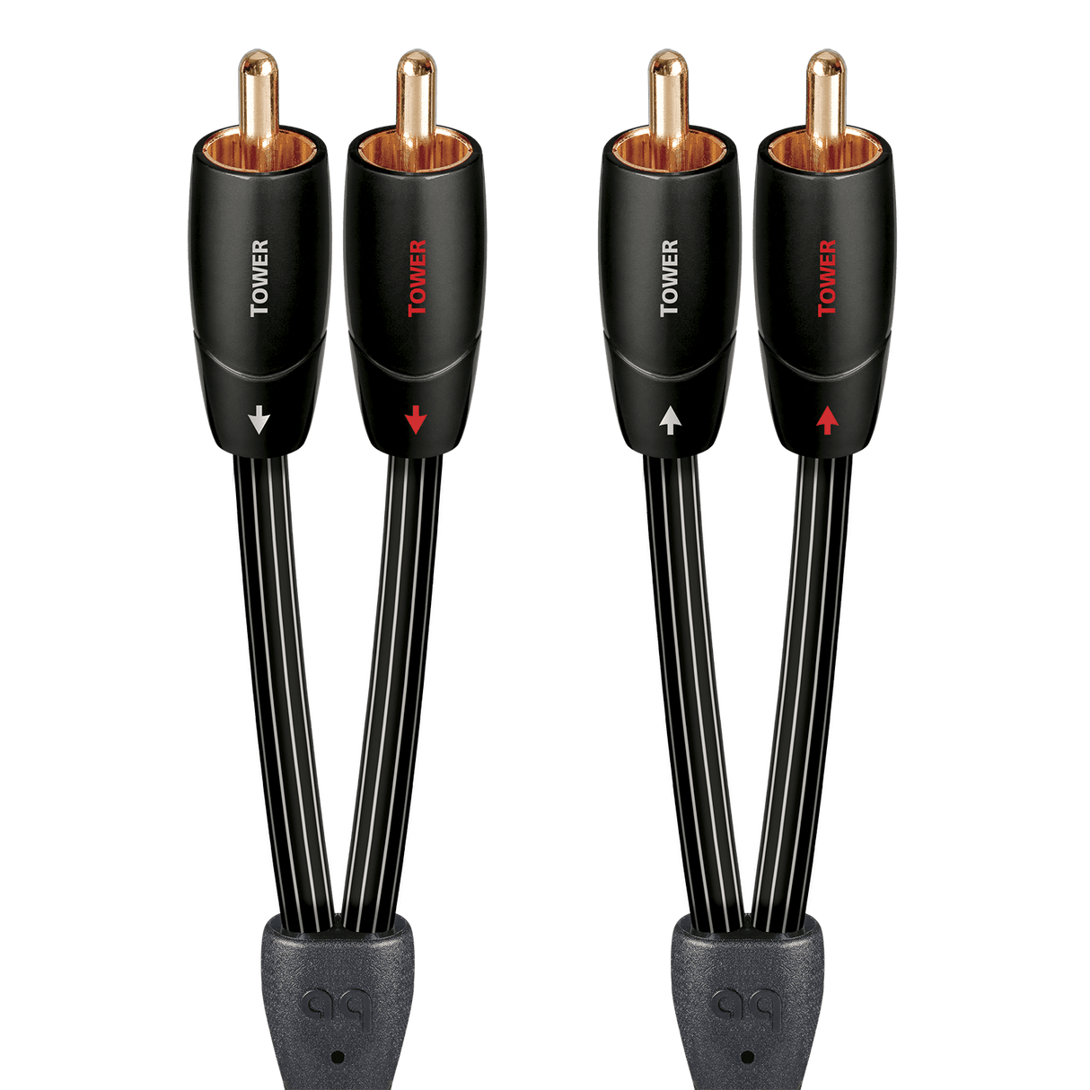 AudioQuest Tower RCA > RCA i - Pack - TOWER0.6RI 0.6 m = 1 ft 11 in