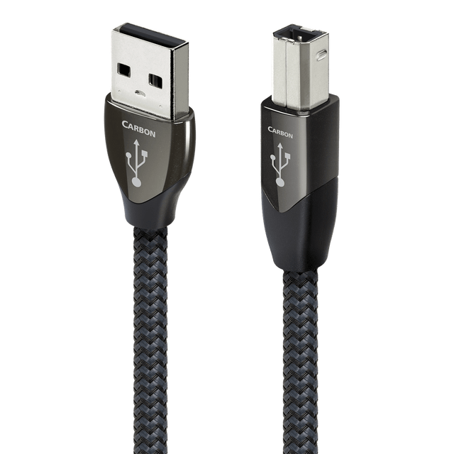 AudioQuest Carbon USB A > B - 65-089-12 0.75 m = 2 ft 6 in