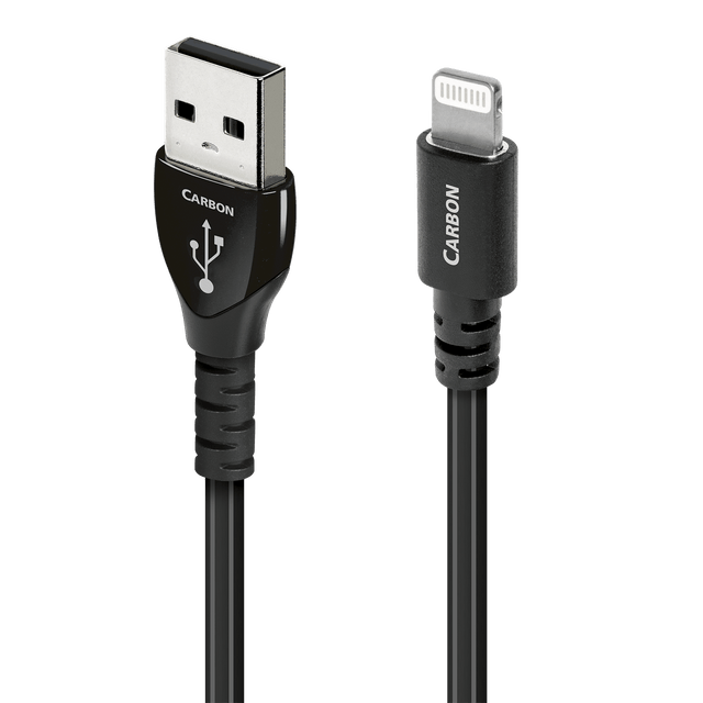 AudioQuest Carbon USB-A > Lightning - LTNUSBCAR0.75 0.75 m = 2 ft 6 in