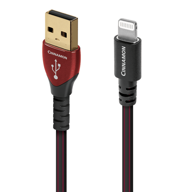 AudioQuest Cinnamon USB-A > Lightning - LTNUSBCIN0.75 0.75 m = 2 ft 6 in