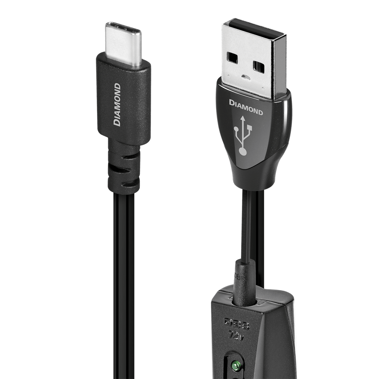 AudioQuest Diamond USB-C > A - USBDIA20.75CA 0.75 m = 2 ft 6 in