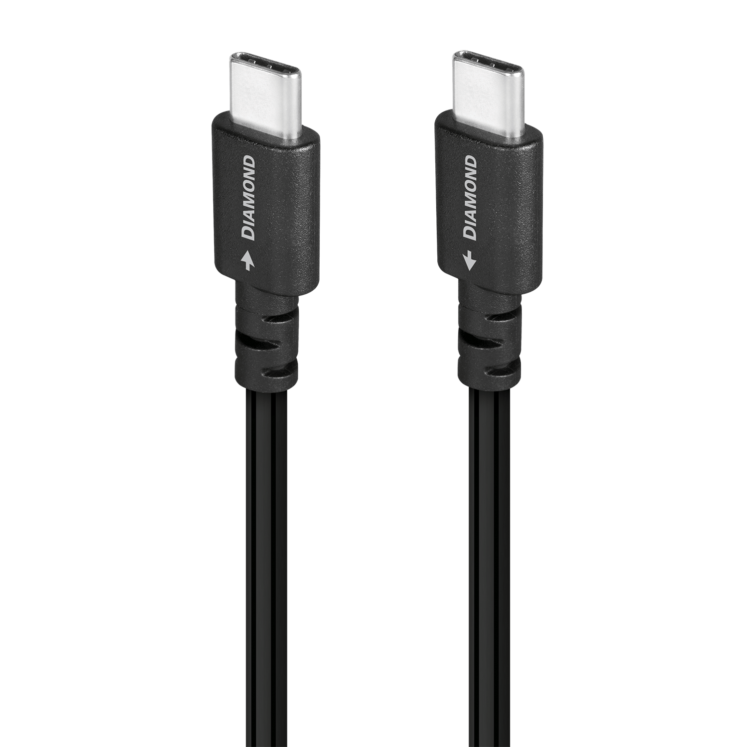 AudioQuest Carbon USB-C u003e C High-Definition Digital Audio Cable - 0.75M (2'  6)