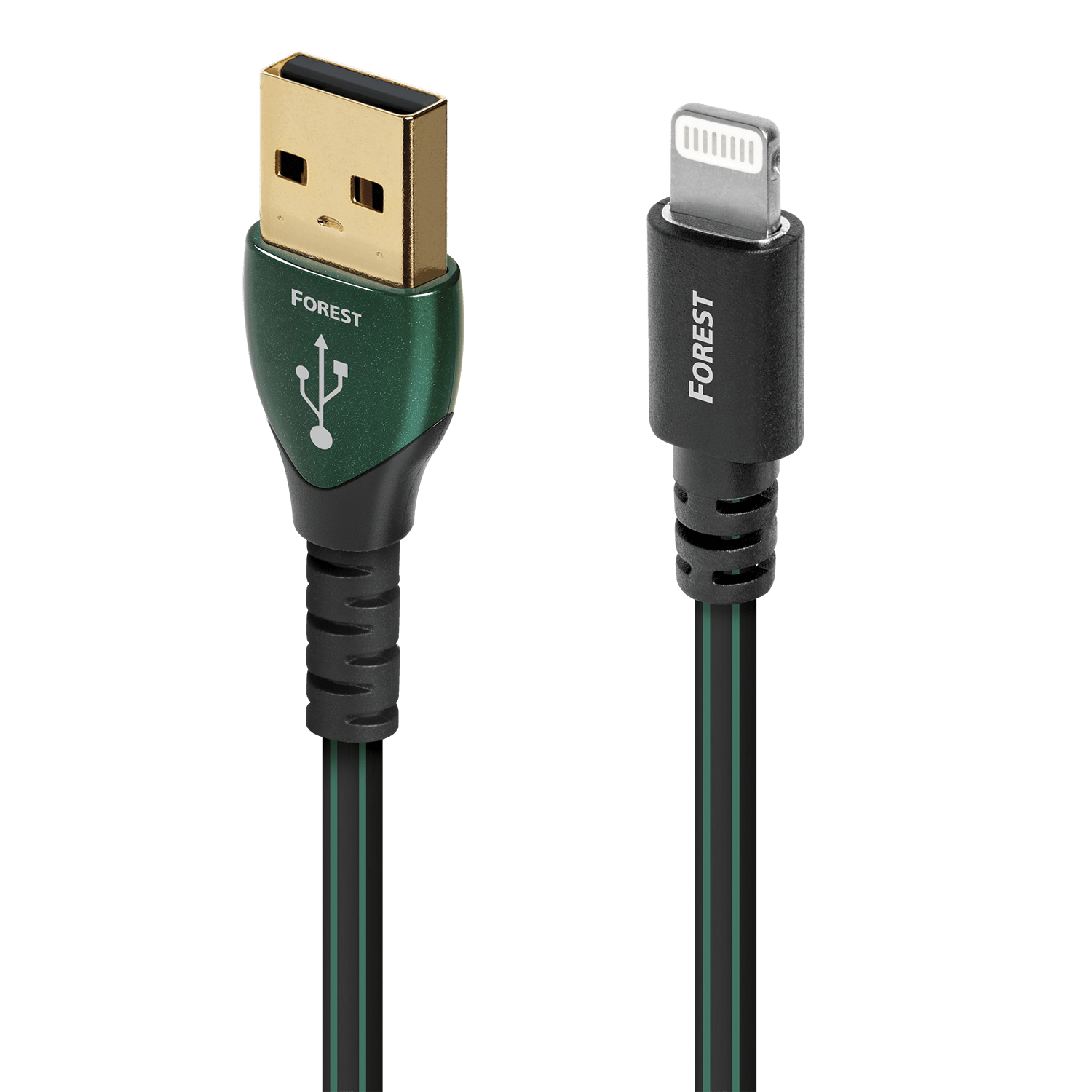 AudioQuest Forest USB-A > Lightning - LTNUSBFOR0.75 0.75 m = 2 ft 6 in