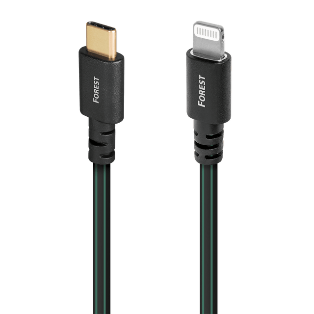 AudioQuest Forest USB-C > Lightning - LTNUSBCFOR0.75 0.75 m = 2 ft 6 in