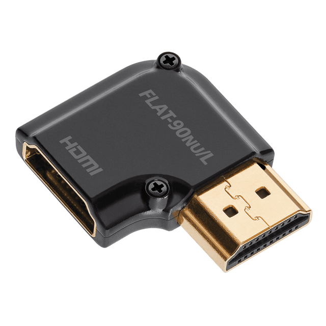 AudioQuest HDMI 90° NU/L Flat Adaptor - 69-056-01
