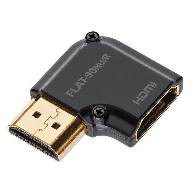 AudioQuest HDMI 90° NU/R Flat Adaptor - 69-055-01
