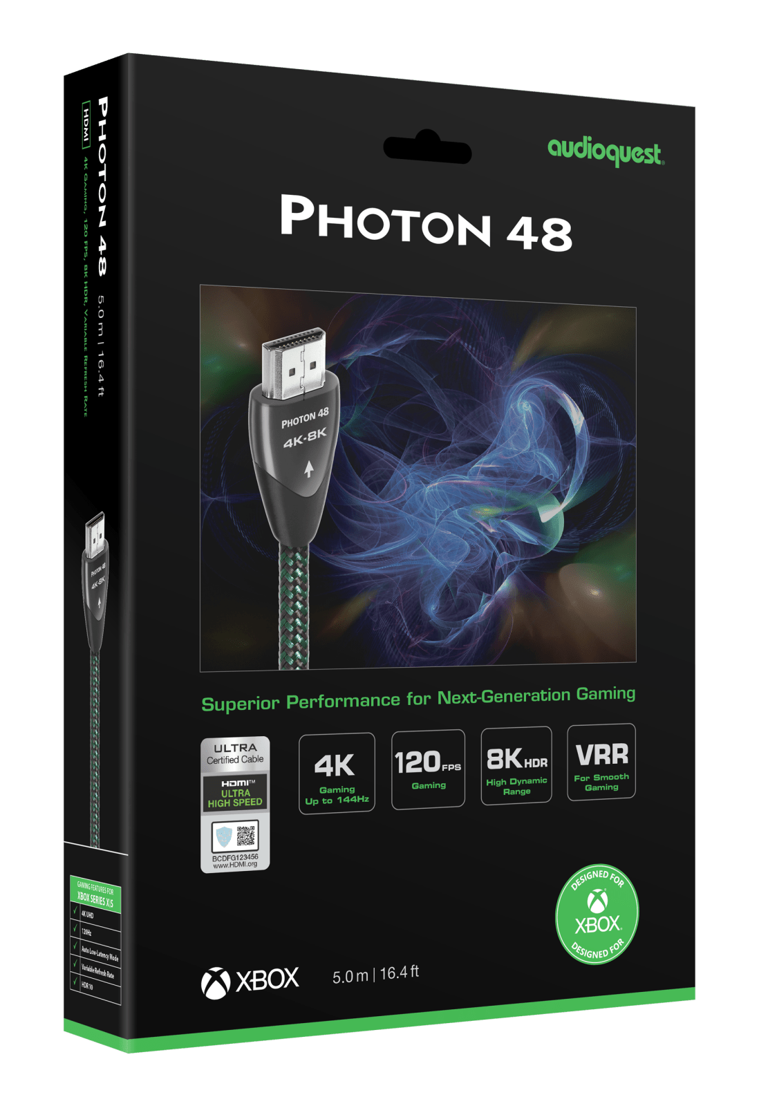 AudioQuest Photon 48 - HDM48PHO150 1.5 m = 4 ft 11 in