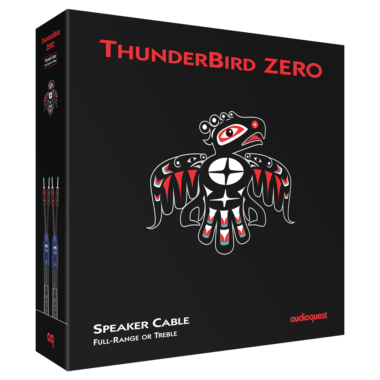 AudioQuest ThunderBird ZERO - TBIRDZERO8PR-USUS 8 ft = 2.4 m Pair 2 x U-Spades > 2 x U-Spades
