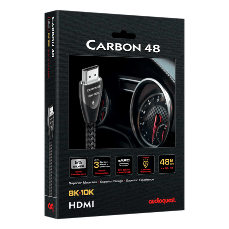 AudioQuest Carbon 48 - HDM48CAR075 0.75 m = 2 ft 6 in